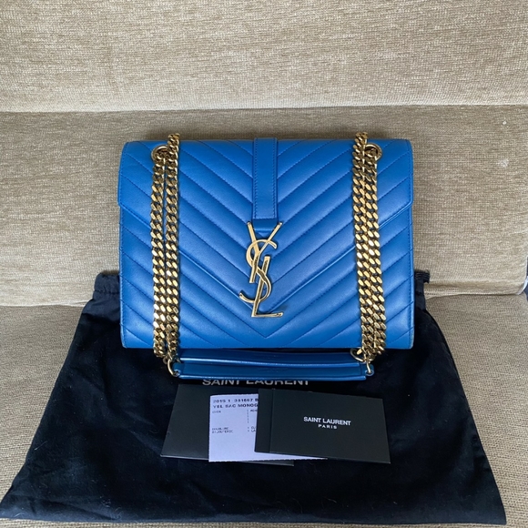 Yves Saint Laurent Handbags - YSL Medium Envelope Bag